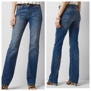 White House Black Market Mid-Rise Bootcut Jeans size 8R